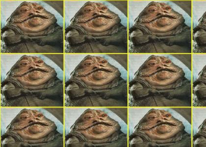 Jabba celebrates Christmas on Tattoine