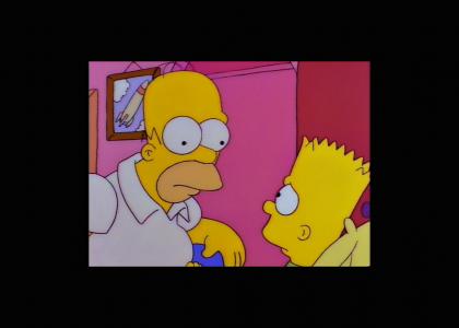 Homer loves his son