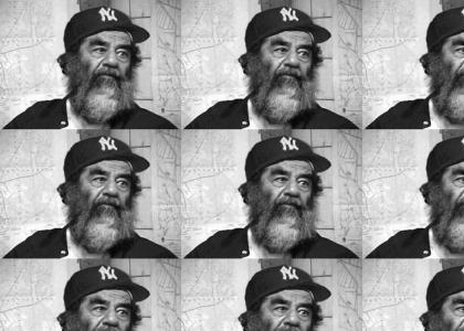 Saddam is a Yankees Fan