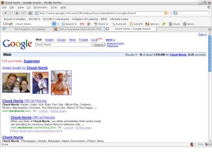 Chuck Norris is Superman?