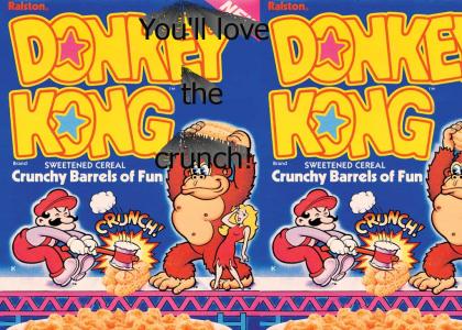 DOnkey Kong Cereal - Poor Sound