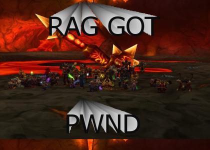 Ragnaros got pwnd