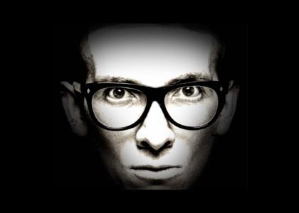 Elvis Costello stares into your soul