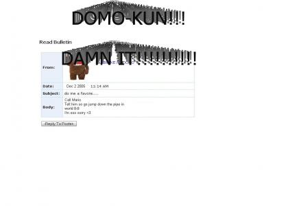 Domo-kun myspace suicide