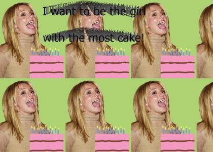 Spears Turns To Love and Demands More Cake!