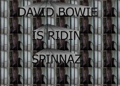 David Bowie is Ridin Spinnaz