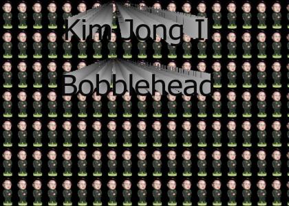 Kim Jong Il is a bobblehead