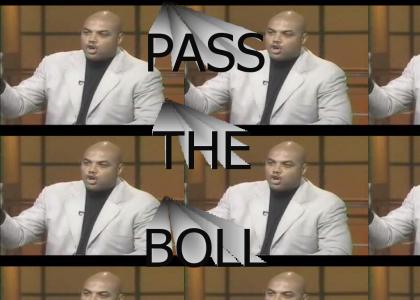 Barkley says PASS THE BOLL