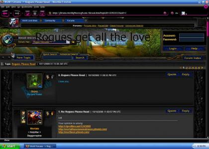 Rogues get all the love in WoW