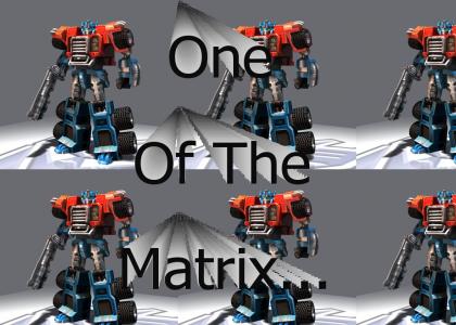 Optimus Prime shall be one of the matrix