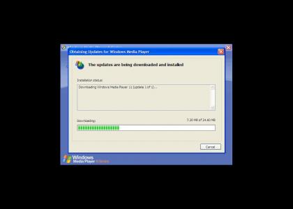 Windows Media updates are slower then steam