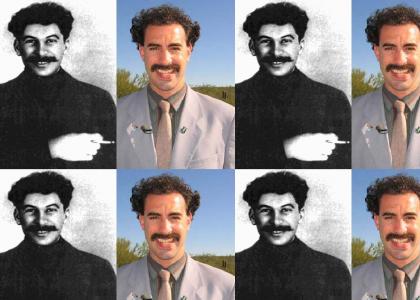 Borat is Stalin?