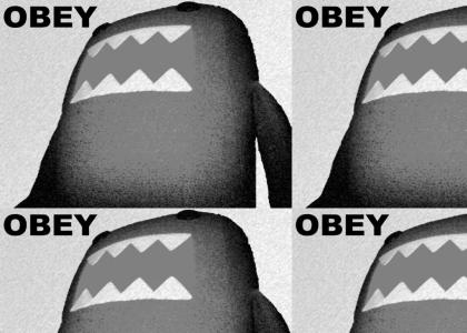 Obey the Domo!