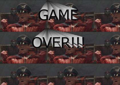 M. Bison says... GAME OVER!