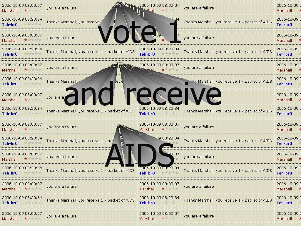 downvotersreceiveaids