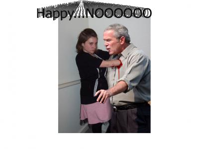 Bush wants to say happy birthday!