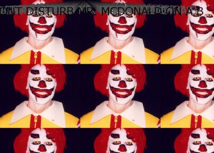 RONALD MCDONALD ON A BAD DAY (Updated)