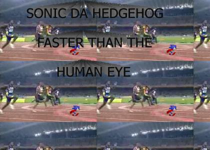 SONIC RUN FAST