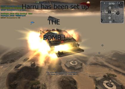 Harru was set up the bomb!