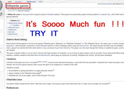 The Wiki Game!