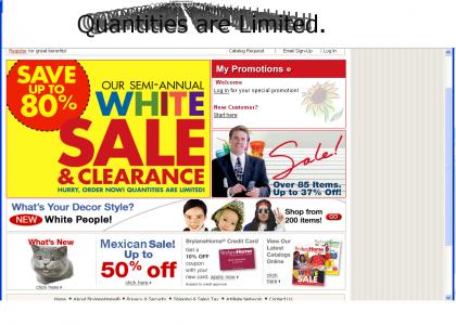 White Sale!
