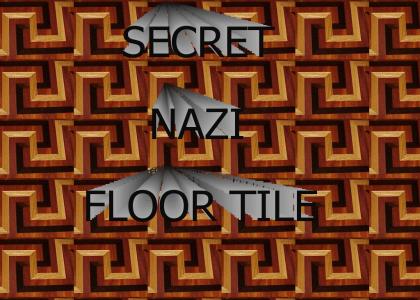 secret nazi floor tile