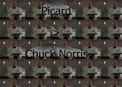 Picard > Chuck Norris