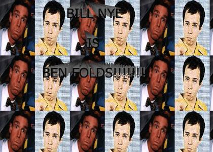 Ben Folds IS Bill Nye!!!!!!!!!!!!!!!!!!!