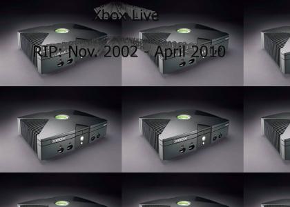 Original Xbox Live, RIP