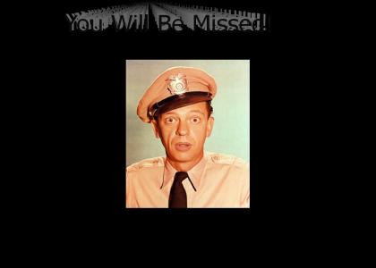 Don Knotts Last Words to Humanity
