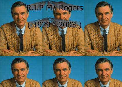 R.I.P Mr. Rogers