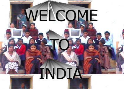 welcome to india