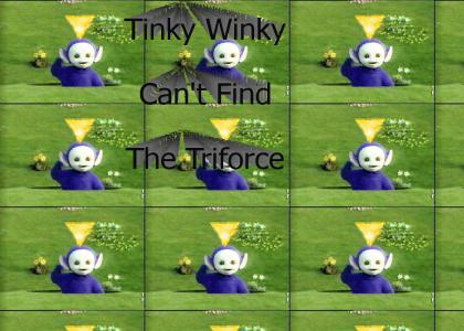 Tinky Winky and the TRIFORCE