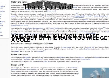 Why thank you Wikipedia!