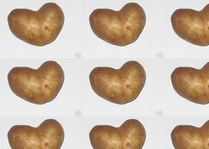Heart-Shaped Potato
