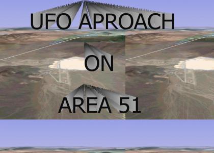 UFO LANDING APROACH