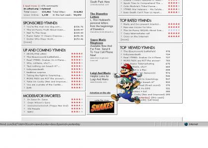 Mario and Luigi find Helpful Links on YTMND