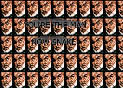 You're the man now, snake!