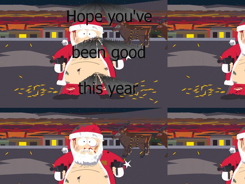 santaspackingheat