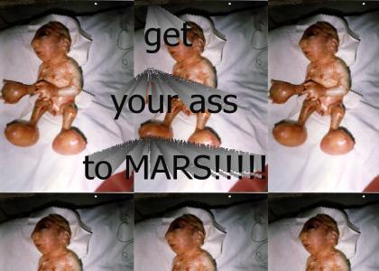 get your ass to mars