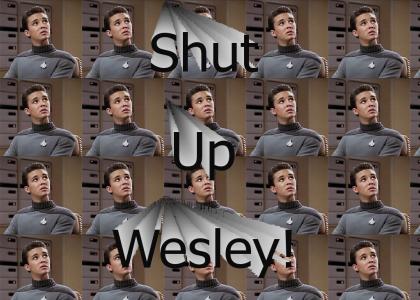 Shut Up Wesley!