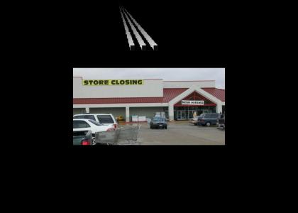 Store Closing.  Now Hiring.