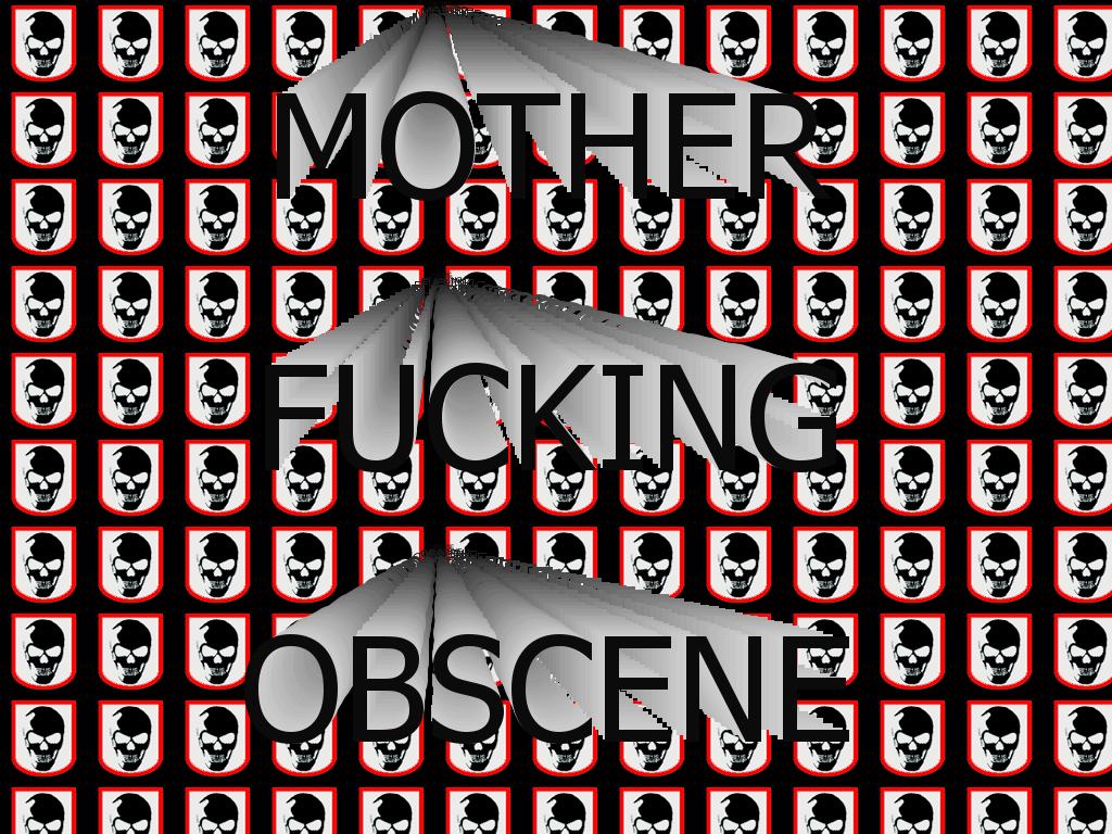 obscene