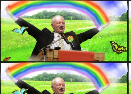 Jack Layton just wants to get along...