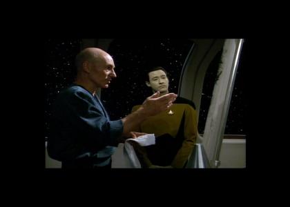 Data tells Picard that his art sucks.