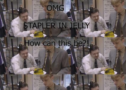 stapler in jelly