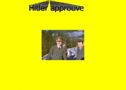 Hitler approuve