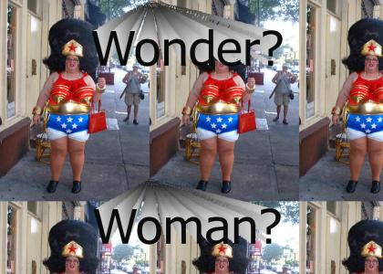 Woman? I wonder...