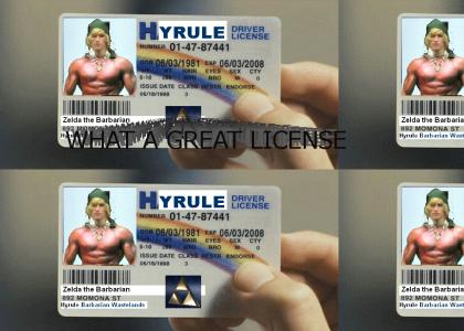Zelda's New License