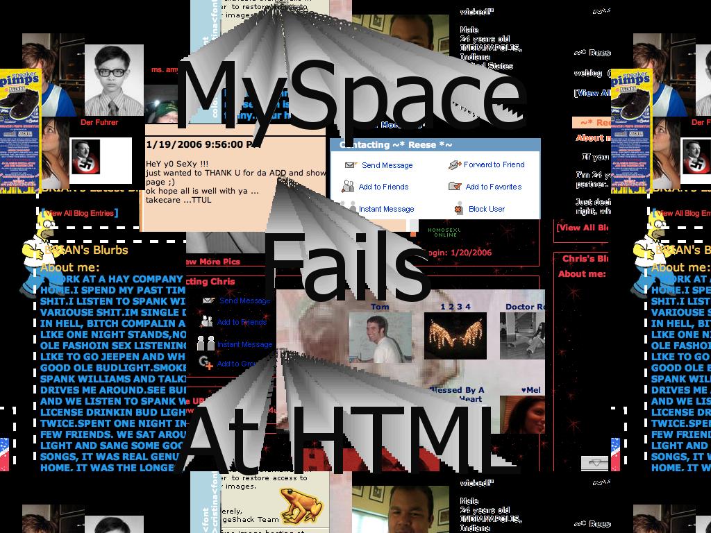 myspaceblows